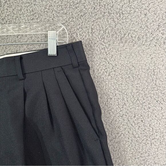 Giorgio Pacelli Dress Pants Men 34x27.5 Navy Pleated Slacks‎ - Picture 2 of 11